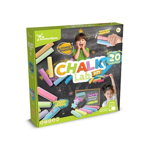 surtido CHALK FACTORY. Fábrica de tizas ideal para niños