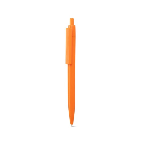 orange NOLWEN. Bolígrafo ABS con acabado brillante sólido