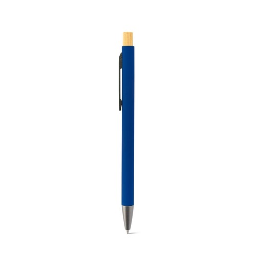 ZYLEN. Bolígrafo de aluminio reciclado (100% rAL), con acabado de goma