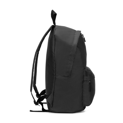 black ROSARIO. Mochila clásica con un diseño atemporal en poliéster reciclado 600D
