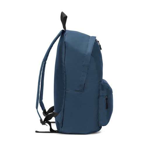 blue ROSARIO. Mochila clásica con un diseño atemporal en poliéster reciclado 600D