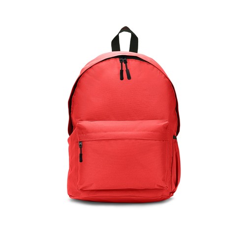 ROSARIO. Mochila clásica con un diseño atemporal en poliéster reciclado 600D