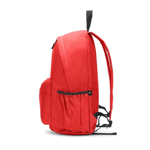 ROSARIO. Mochila clásica con un diseño atemporal en poliéster reciclado 600D