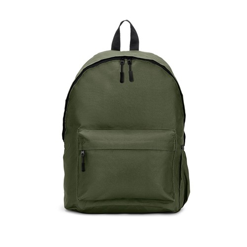ROSARIO. Mochila clásica con un diseño atemporal en poliéster reciclado 600D