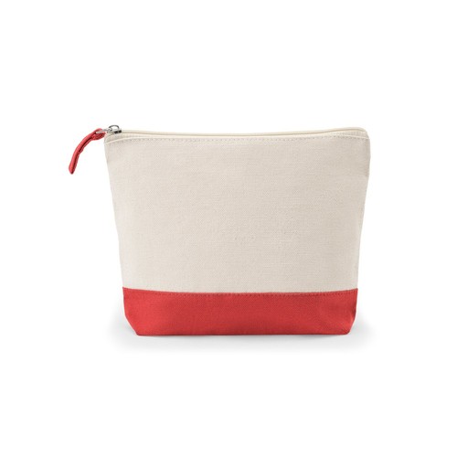 red DAPHNE. Neceser 100% algodón (340 g/m²) bicolor