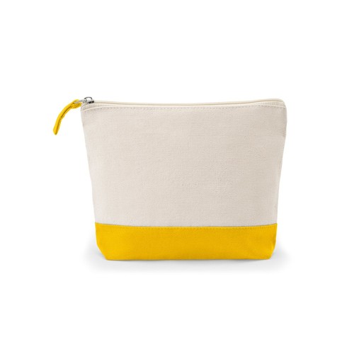 yellow DAPHNE. Neceser 100% algodón (340 g/m²) bicolor
