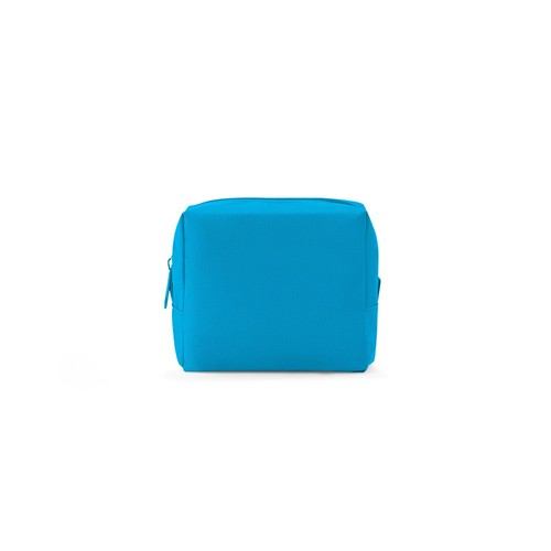 azul claro CHLOE. Bolsa de cosméticos de poliéster 600D de alta densidad