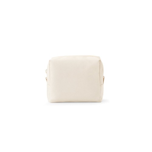 beis CHLOE. Bolsa de cosméticos de poliéster 600D de alta densidad