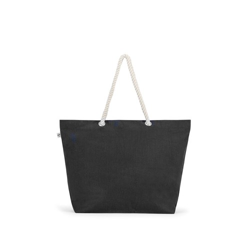 ATHENS. BOLSA DE PLAYA EN ALGODÓN RECICLADO (70%) Y POLIÉSTER RECICLADO (30%) (220 G/M²)