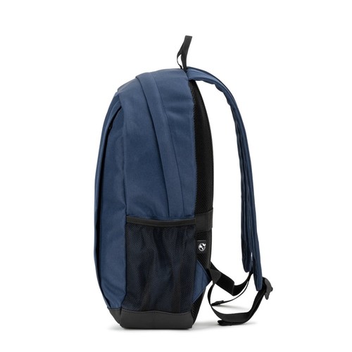 blue LIVERPOOL. Mochila para portátil de 15 pulgadas de poliéster reciclado 600D de alta densidad