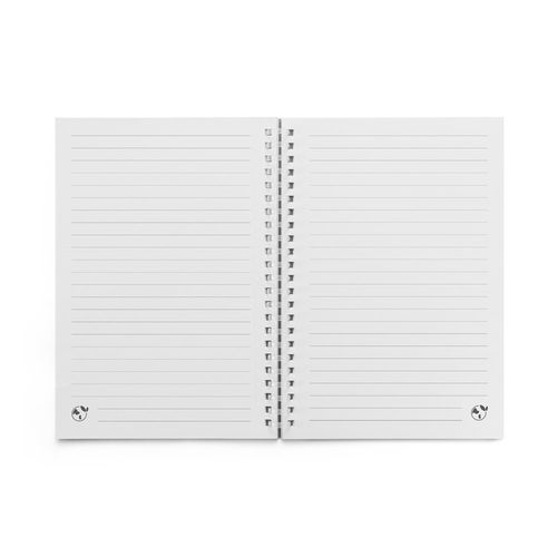 SCHILLER. Bloc de notas A5 con tapa flexible, fabricado con papel 100% reciclado