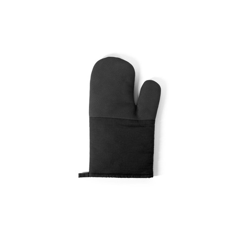 black LAWSON. Guante de cocina 100% algodón con silicona en un lado