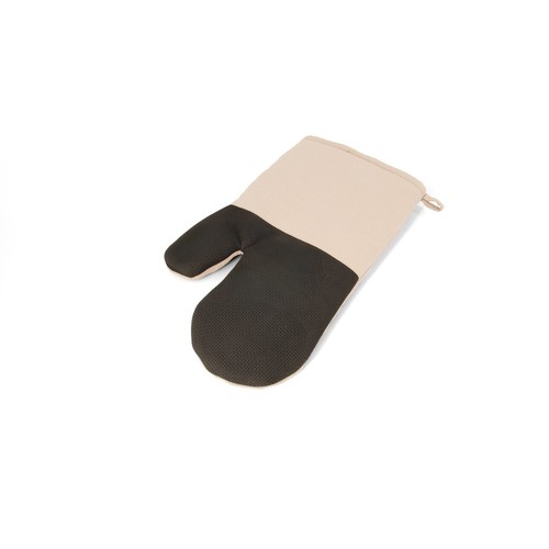 beis LAWSON. Guante de cocina 100% algodón con silicona en un lado