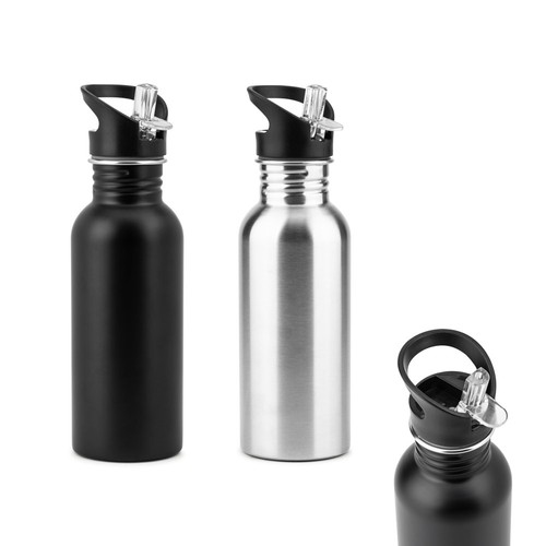 EDBERG. BOTELLA DE ACERO INOXIDABLE DE PARED SIMPLE
