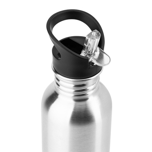 EDBERG. Botella de acero inoxidable de pared simple