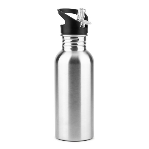 EDBERG. Botella de acero inoxidable de pared simple