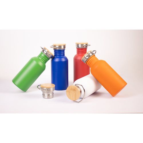 EWING. Bouteille en acier inoxydable à simple paroi (90 % recyclé) - 4