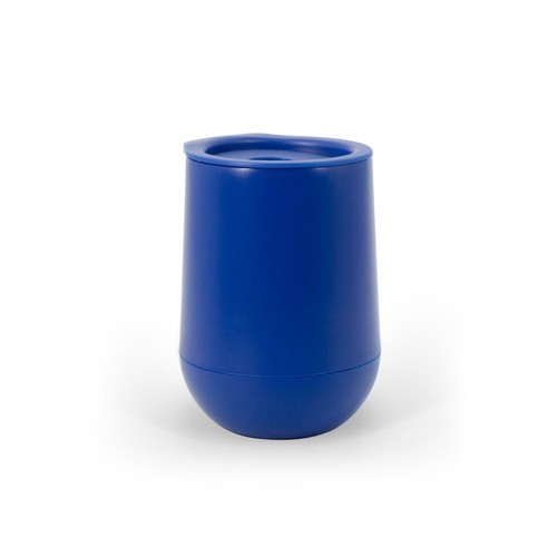 blue ADLINGTON. Vaso de viaje de PP con aislamiento de aire de doble pared
