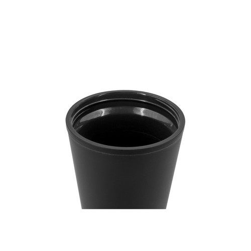 black FIGLIOLI. Vaso de viaje de PP de doble pared a prueba de fugas