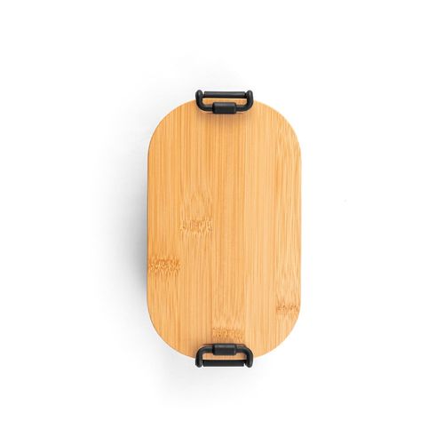 MAHLEB. Caja hermética de PP con tapa de bambú