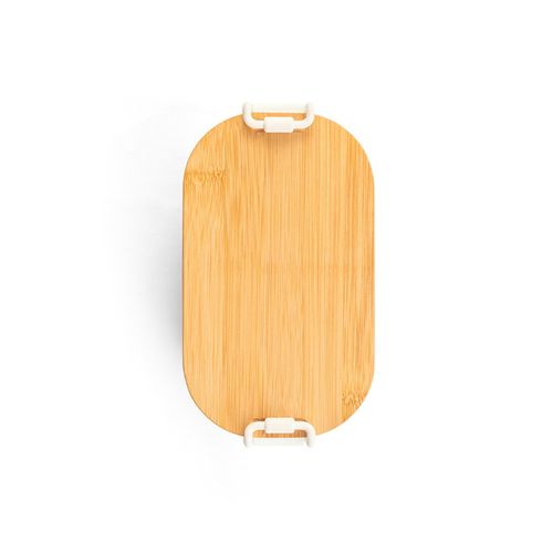 MAHLEB. Caja hermética de PP con tapa de bambú