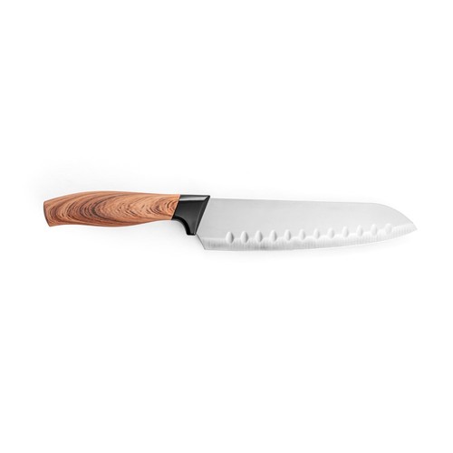 BAHARAT. Lot de 3 couteaux de cuisine avec lame en acier inoxydable et manche ergonomique - 4