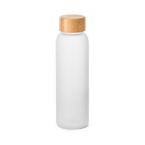 white LILLARD GLASS. Botella de vidrio esmerilado de 520 ml