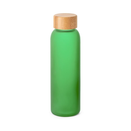 verde claro LILLARD GLASS. Botella de vidrio esmerilado de 520 ml