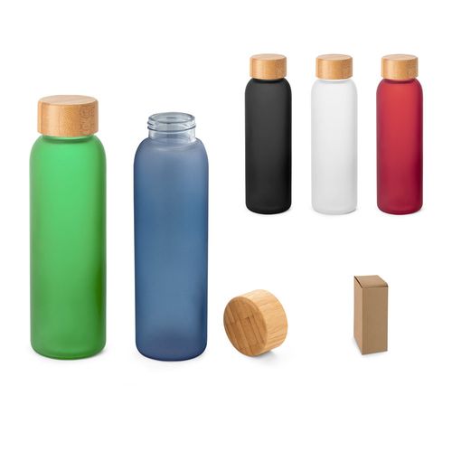 LILLARD GLASS. Bouteille en verre dépoli 520 ml - 1