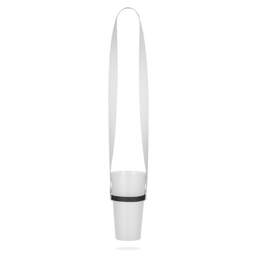 BOLTON. SET Lanyard SUBLIMACIÓN Largo II (20 mm) Duo con portavasos de silicona