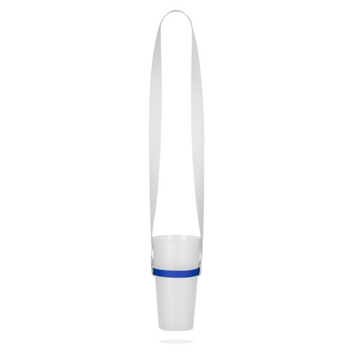BOLTON. SET Lanyard SUBLIMACIÓN Largo II (20 mm) Duo con portavasos de silicona