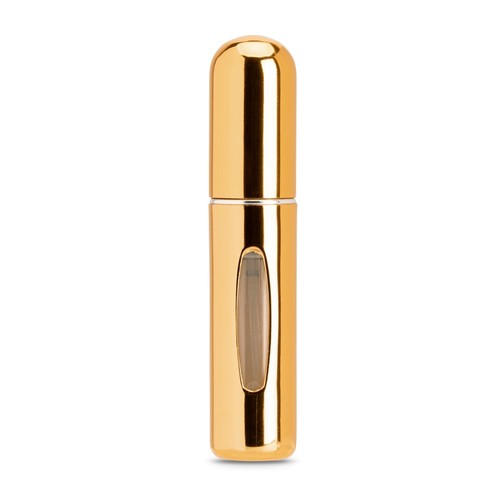 LINDEN. Atomizador de perfume de aluminio recargable diseñado para una fácil recarga