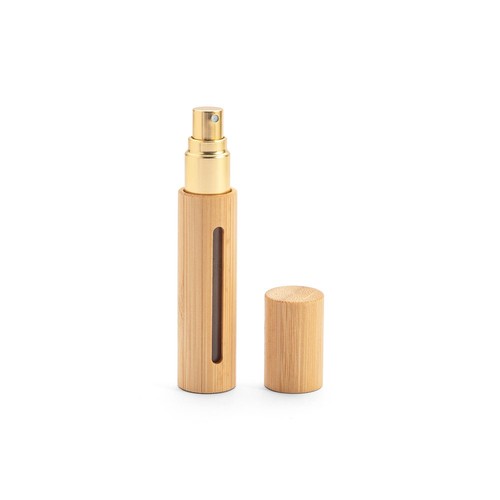 natural REESE. Atomizador de perfume recargable con carcasa de bambú natural