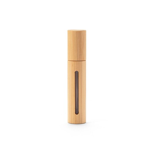 natural REESE. Atomizador de perfume recargable con carcasa de bambú natural