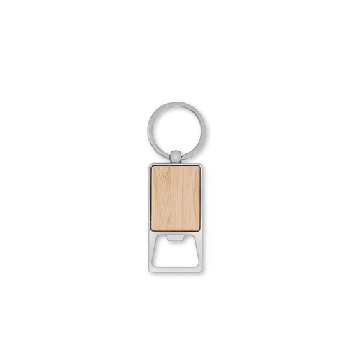 SYLVESTER. Llavero rectangular de hierro con descapsulador