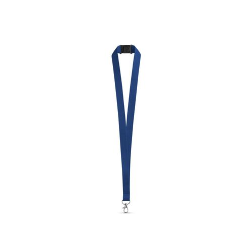 LEEDS. Cordón de poliéster con cierre de seguridad