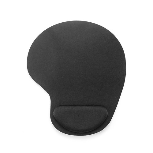 black NORBERT. Alfombrilla de ratón ergonómica diseñada para un uso prolongado