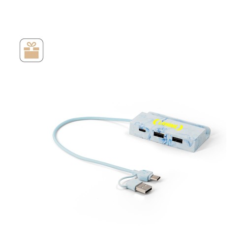 BERNERS HUB. BUJE DE PET RECICLADO (100% RPET) CON ENTRADAS Y SALIDAS PRINCIPALES