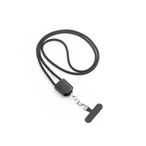 ZEWAIL. Lanière avec support pour smartphone inclus, câble USB-C et divers adaptateurs en ABS recyclé et TPE recyclé - 2