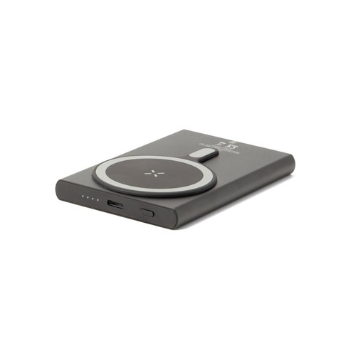 WRIGHT 5. Batterie externe magnétique avec recharge ultra-rapide en aluminium recyclé et ABS recyclé 5 000 mAh - 2