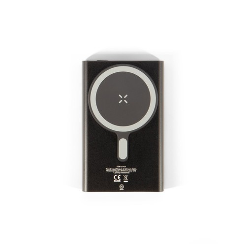 WRIGHT 10. Batterie externe magnétique avec recharge ultra-rapide en aluminium recyclé et ABS recyclé 10 000 mAh