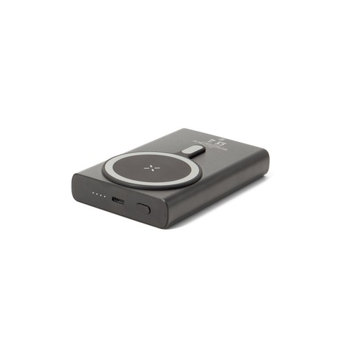 WRIGHT 10. Batterie externe magnétique avec recharge ultra-rapide en aluminium recyclé et ABS recyclé 10 000 mAh