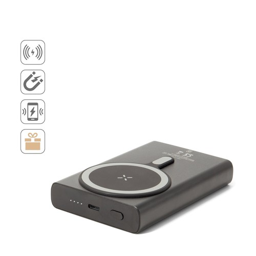 WRIGHT 10. BANCO DE ENERGÍA MAGNÉTICO CON CARGA ULTRARRÁPIDA EN ALUMINIO RECICLADO Y ABS RECICLADO.10 000 MAH