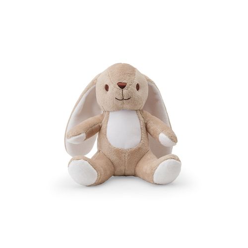 BUGS. Peluche en polyester en forme de lapin, avec son propre tissu pour la personnalisation - 3