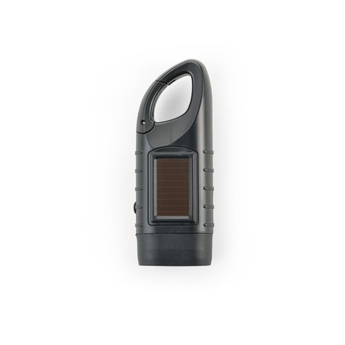 SOLARKY. Linterna compacta de ABS 0'5 W con 3 LED blancos y 90 lúmenes