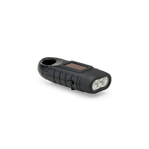 SOLARKY. Linterna compacta de ABS 0'5 W con 3 LED blancos y 90 lúmenes