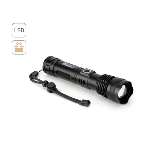 YVIAN. LINTERNA RECARGABLE DE 10 W FABRICADA CON ALUMINIO (100% RAL)