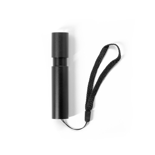 BRUCE. Lampe torche rechargeable en aluminium recyclé (100 % rAL) avec embout extensible de 30 mm - 3