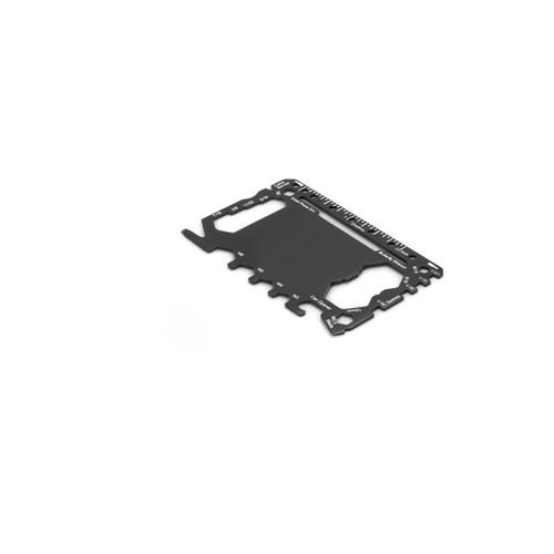 PEEBLES. Carte multifonction en acier inoxydable avec 20 fonctions - 2