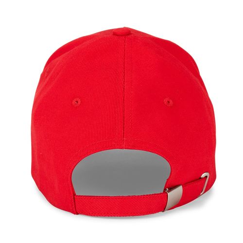 red ASHTON. Gorra 100% algodón (260 g/m²) con 5 paneles